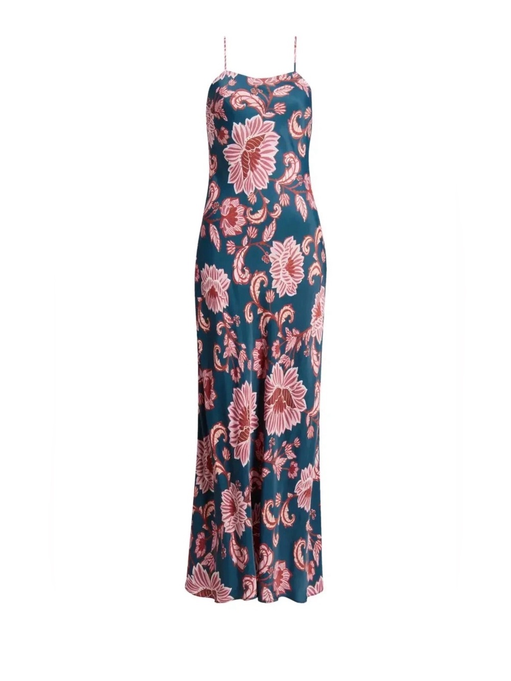 FARM Rio Flower Delicacy Paisley Slipdress